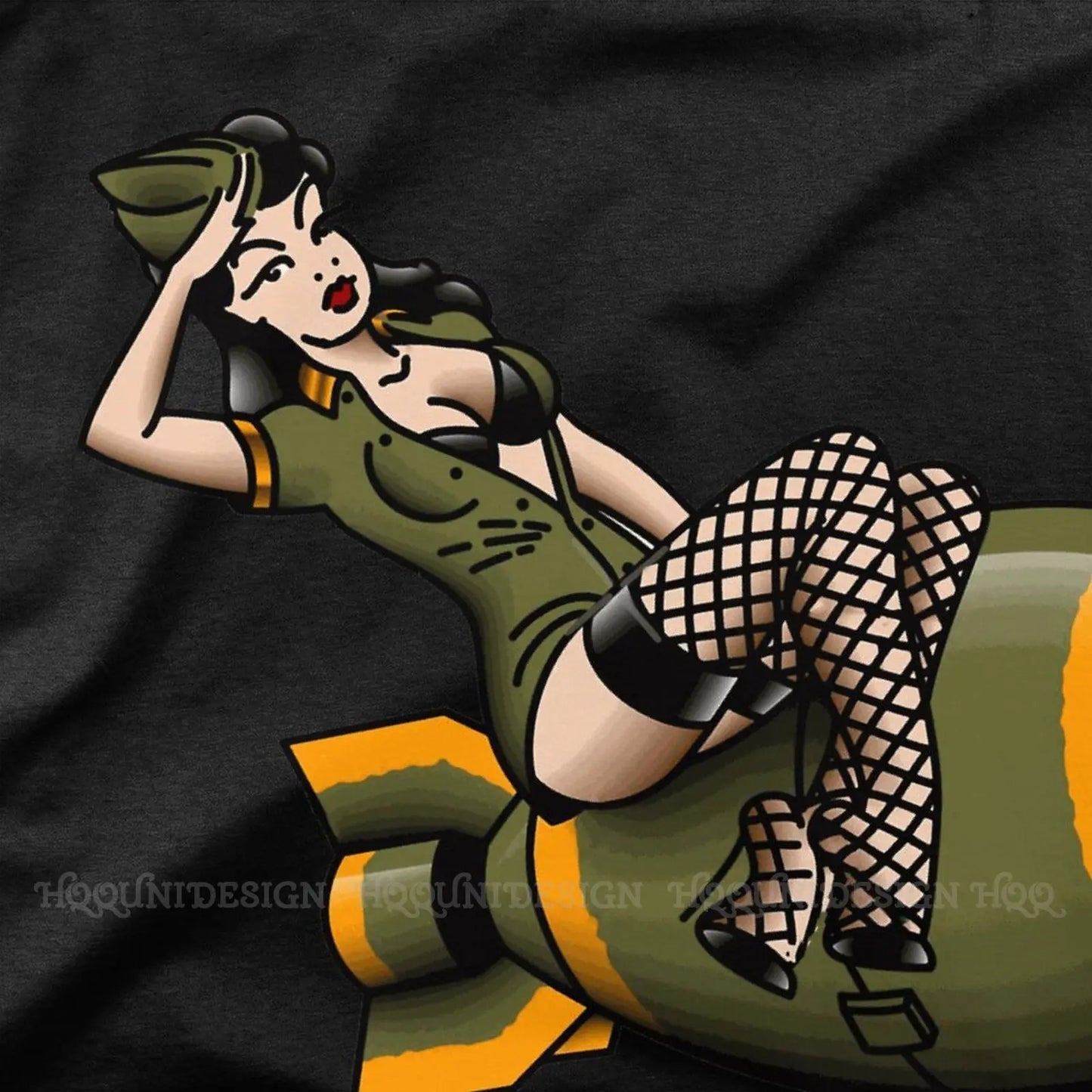 Atomic Bomb Pin-up Girl Shirt