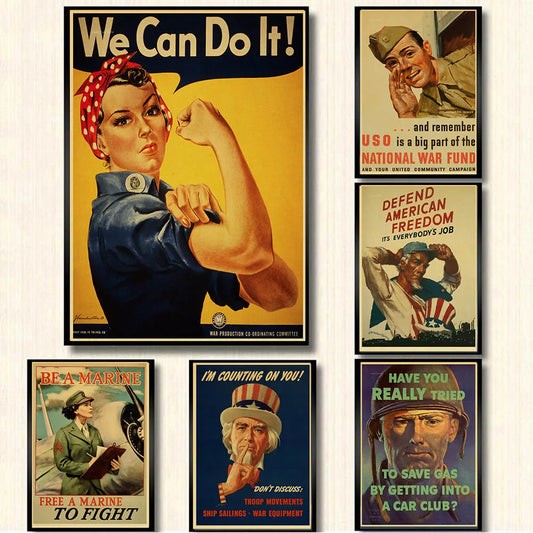 Vintage WWII Posters