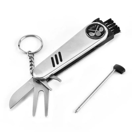 Stainless Steel Multi-Function Golf Tool